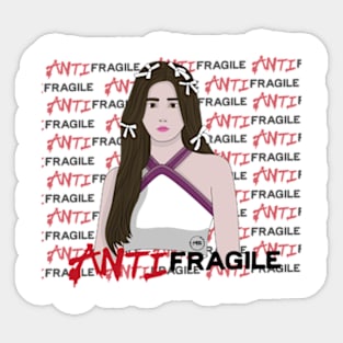 fan art of kazuha from le sserafim in the antifragile era Sticker